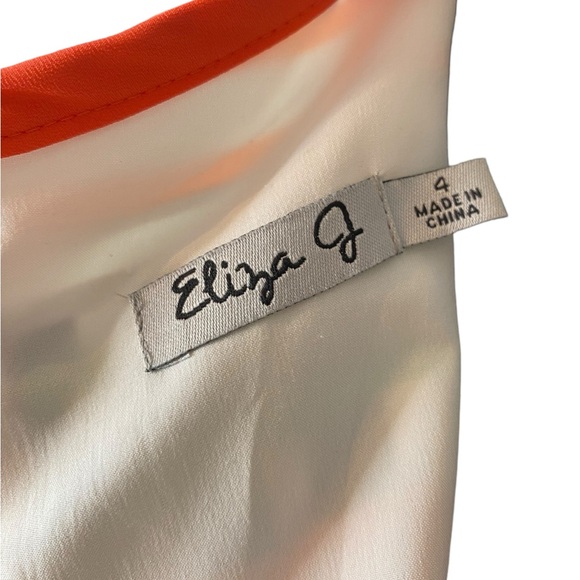 Eliza J size 4 Colorful Retro Dress - Picture 3 of 4